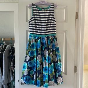 100% cotton dress with pockets